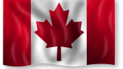 Drapeau du Canada dont l'hymne national est le O'Canada