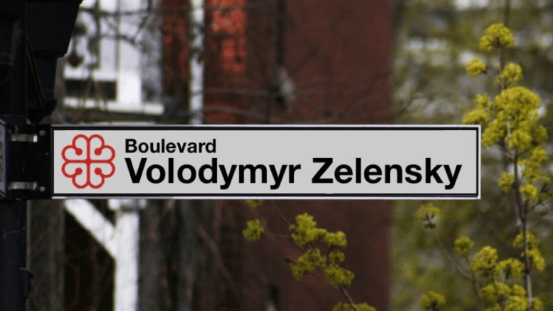 boulevard Volodymyr Zelensky